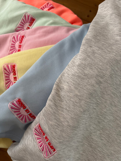 SWEATER LIFE IS GOOD / 6 Farben