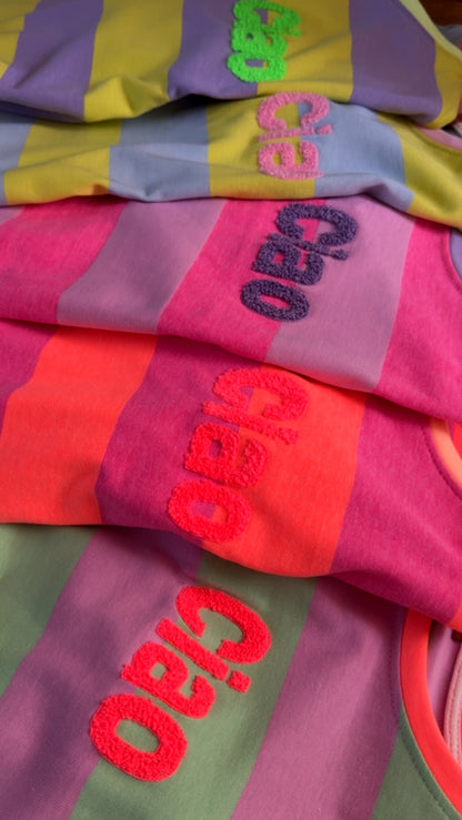 Streifen T-SHIRT PREMIUM / CIAO FLUFF