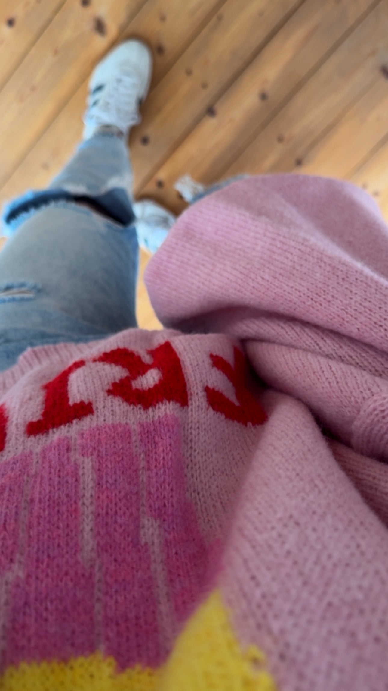 Strick Pullover leicht FRENCH FRIES