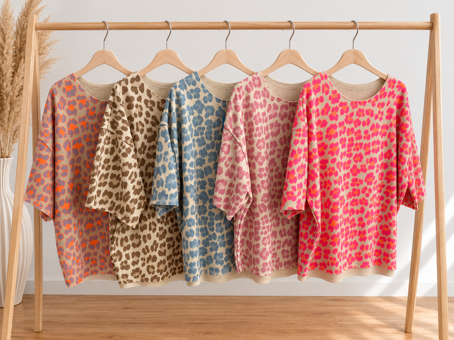 T-SHIRT / SHORTS FRENCH TERRY / LEO Mix & Match