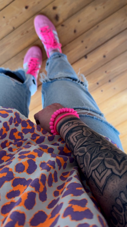 BASIC T-Shirt LEO 4 FARBEN COLOUR BLOCK