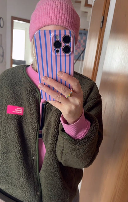 TEDDY Jacke langarm Neon Patch