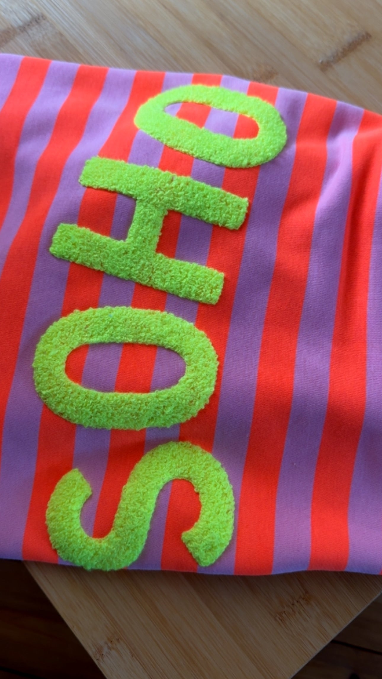 T-SHIRT PREMIUM STREIFEN FRENCH TERRY SOHO FLUFF RÜCKEN