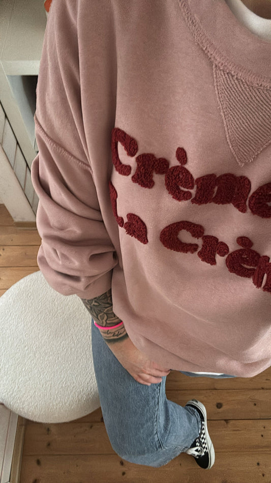 SWEATER CRÈME DE LA CRÈME FLUFF