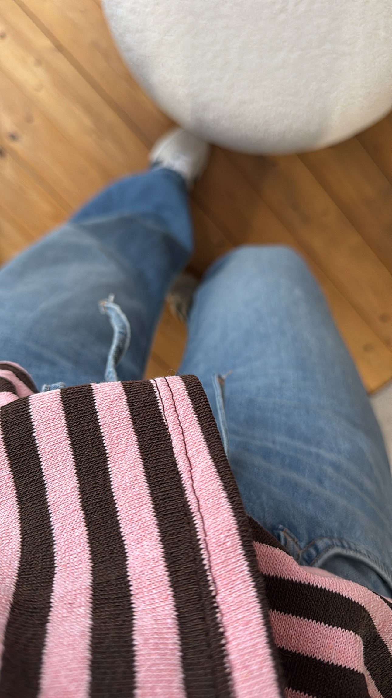 Streifen LONGSHIRT / FRENCH TERRY