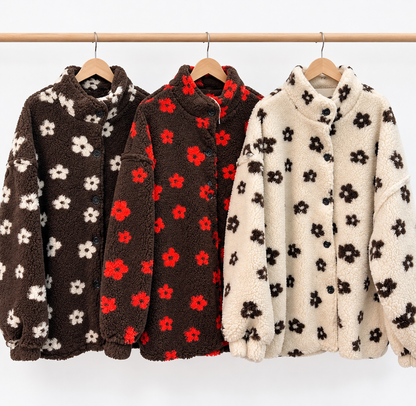 TEDDY Jacke 3 FARBEN Cozy OVERSIZE
