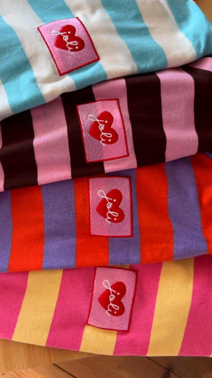 T-SHIRT BASIC STREIFEN Joli 🩷 Patch