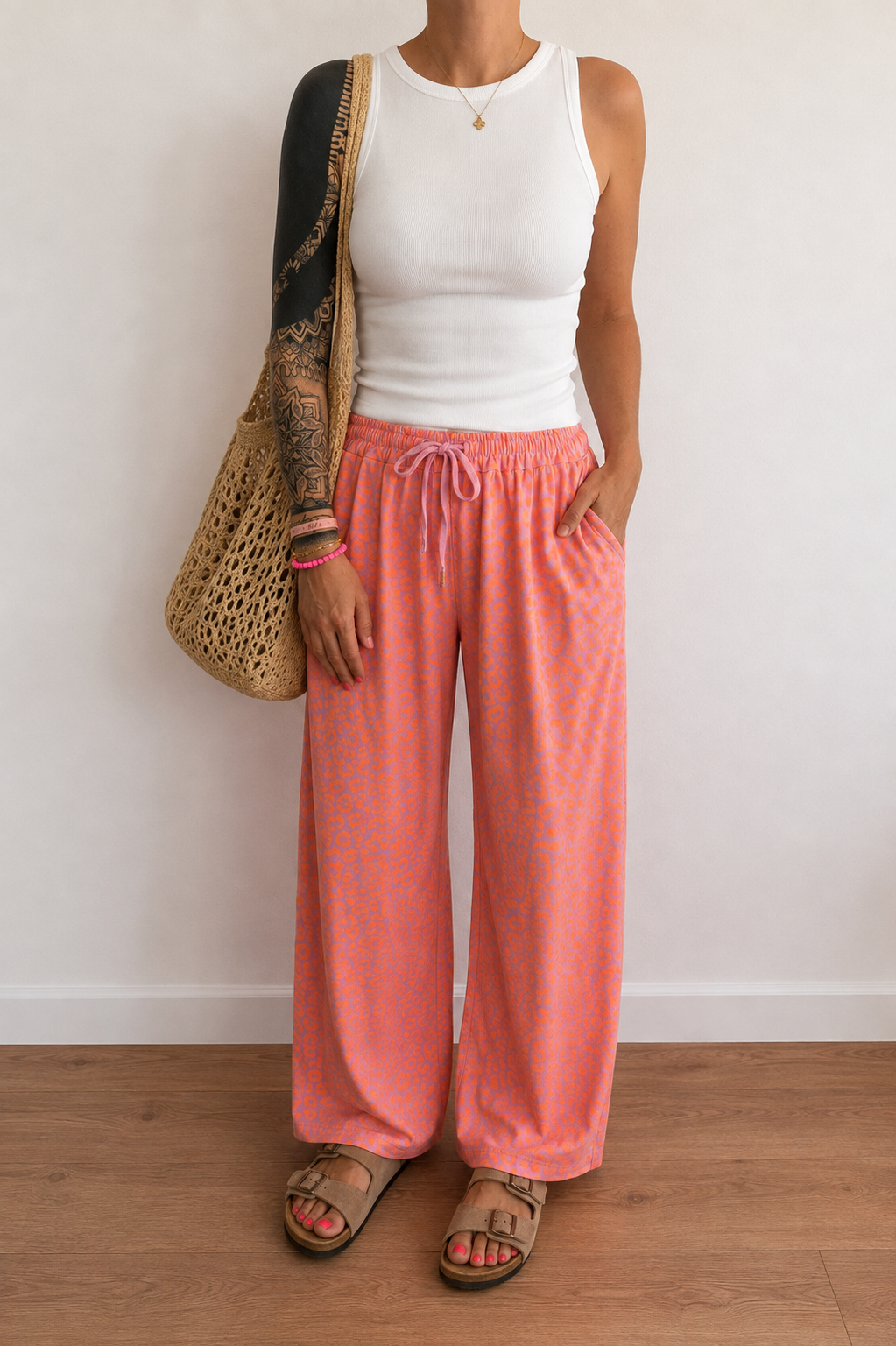 HOSE FRENCH TERRY PREMIUM LEO