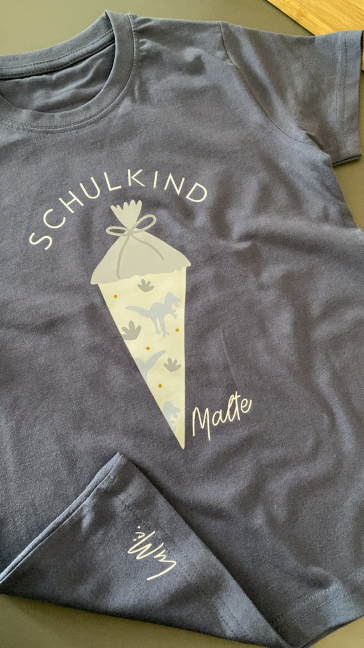 KIDS BASIC T-SHIRT SCHULKIND SCHULTÜTE