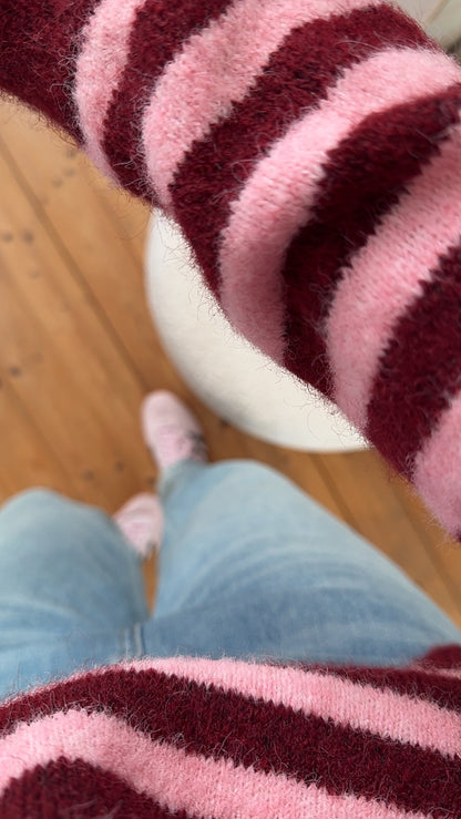 Pullover COLOUR Block Smile Onsesize