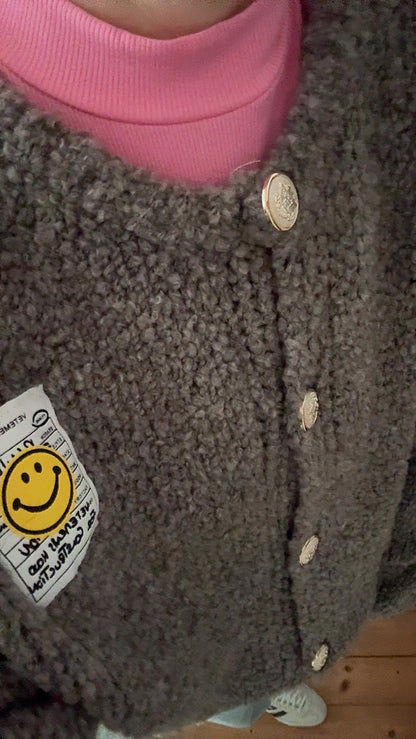 Cardigan Bouclé Onsesize SMILE