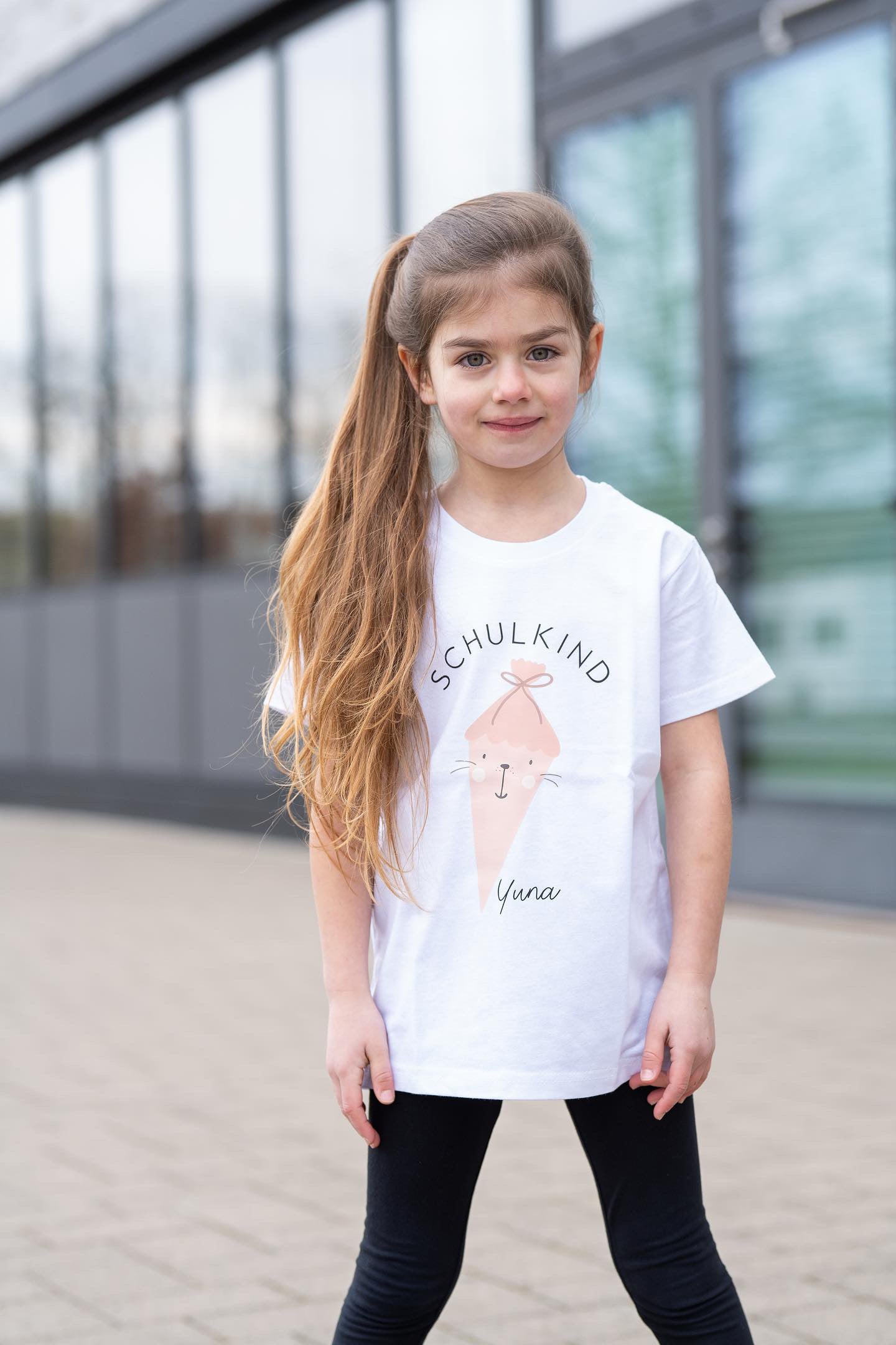 KIDS BASIC T-SHIRT SCHULKIND SCHULTÜTE