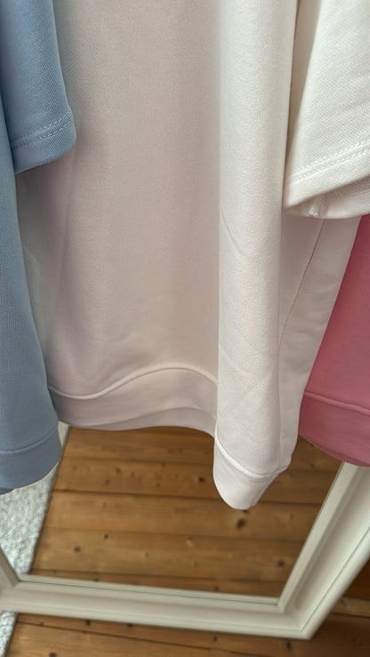 BASIC Sweater Shirt Kurzarm SMILE