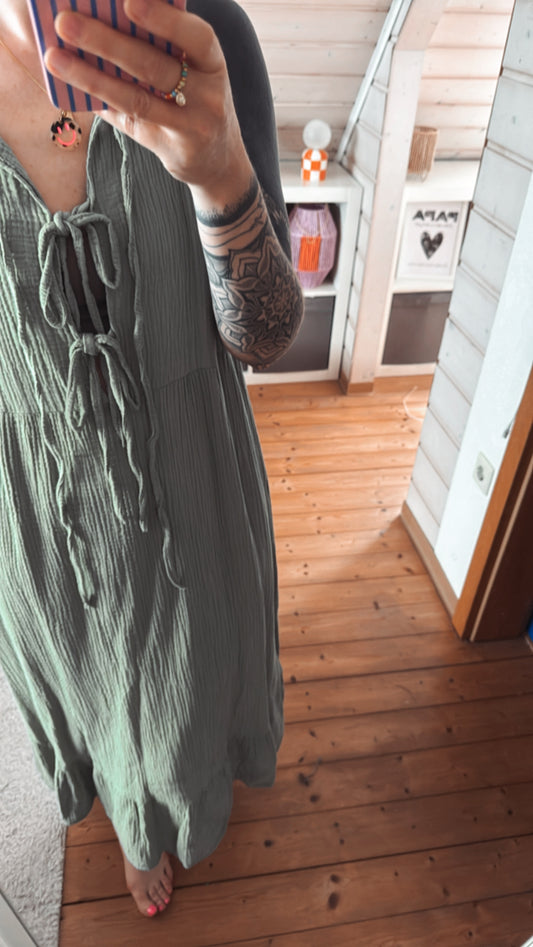 Musselin Kleid Onesize