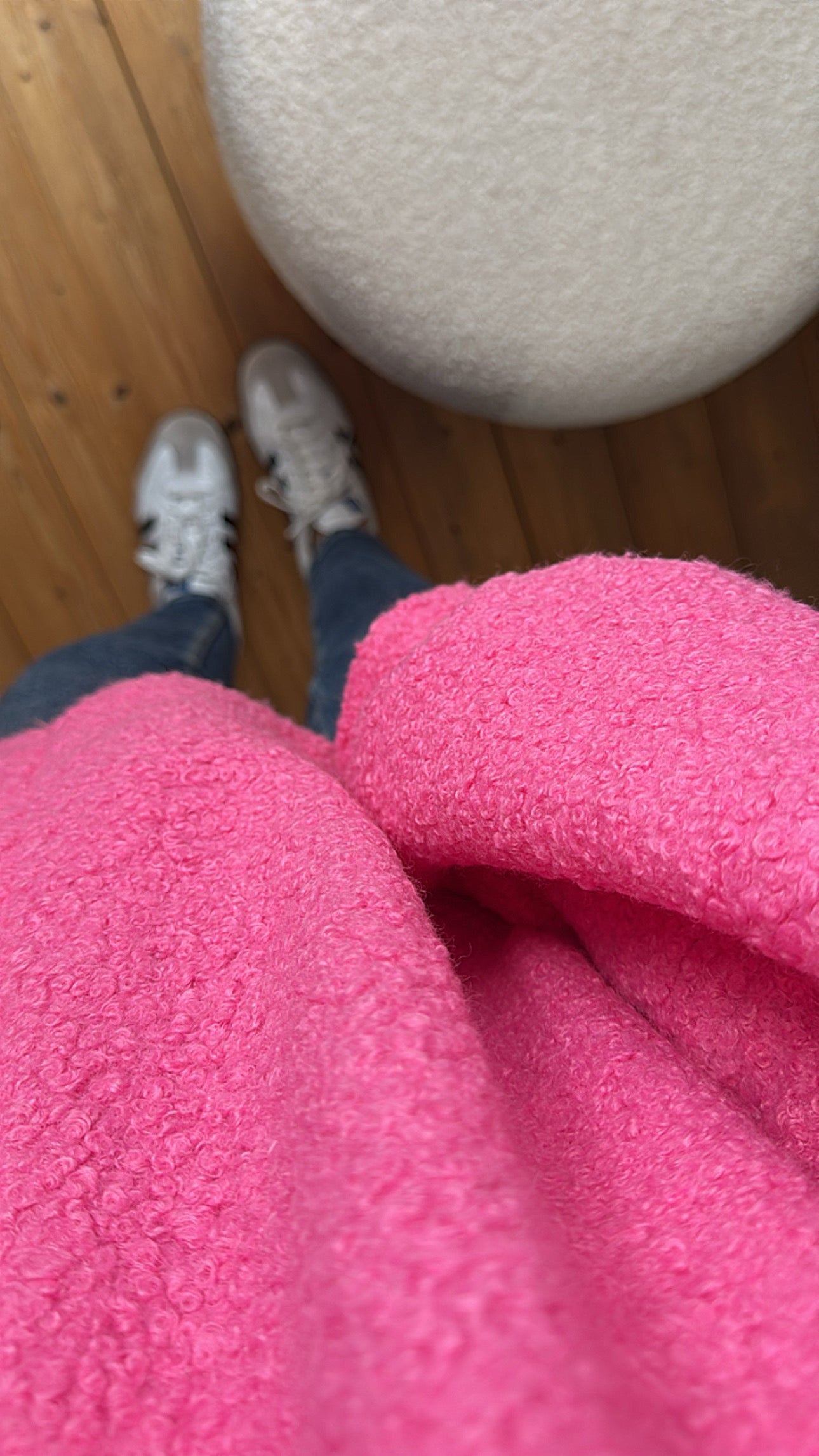 TEDDY Jacke Leo Herz Detail