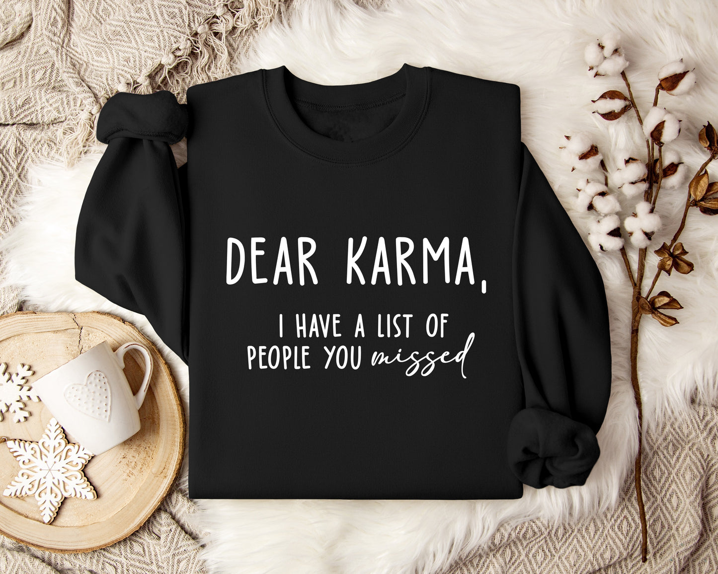 DAMEN UNISEX SWEATER KARMA