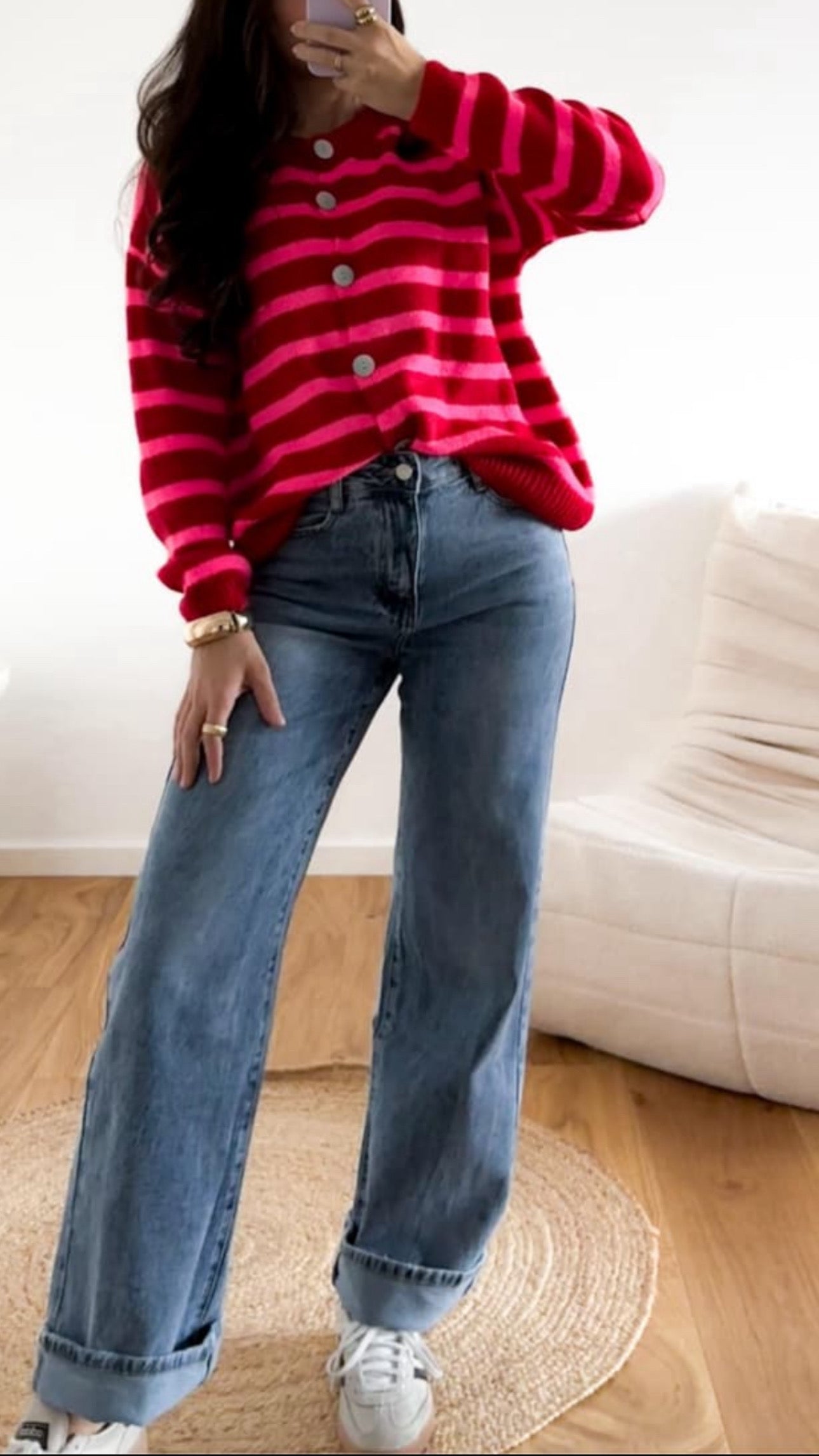 Jeans hellblau Push Up -5kg