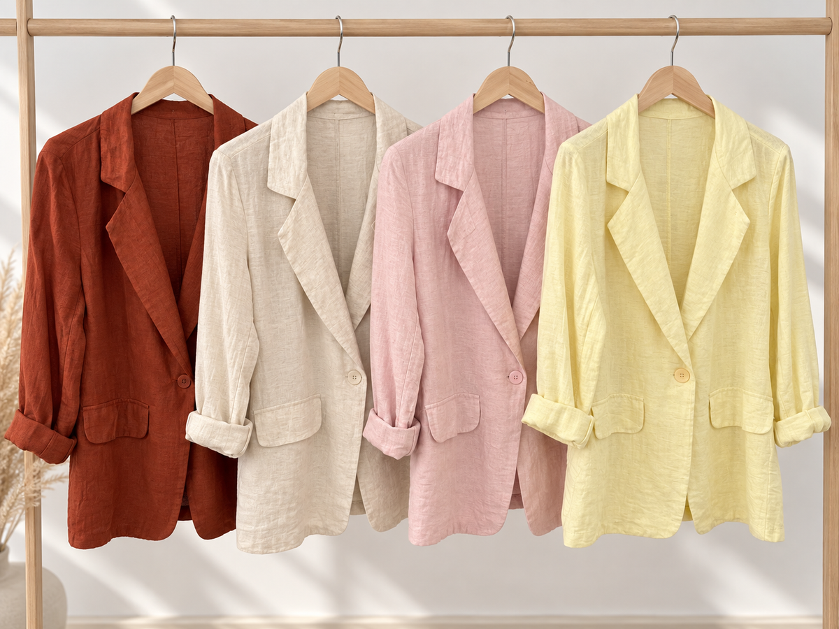 Blazer leicht UNI 4 Farben