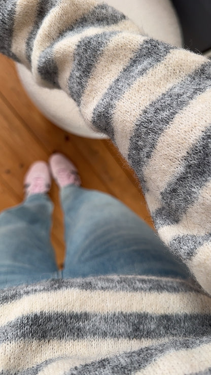 Pullover COLOUR Block Smile Onsesize