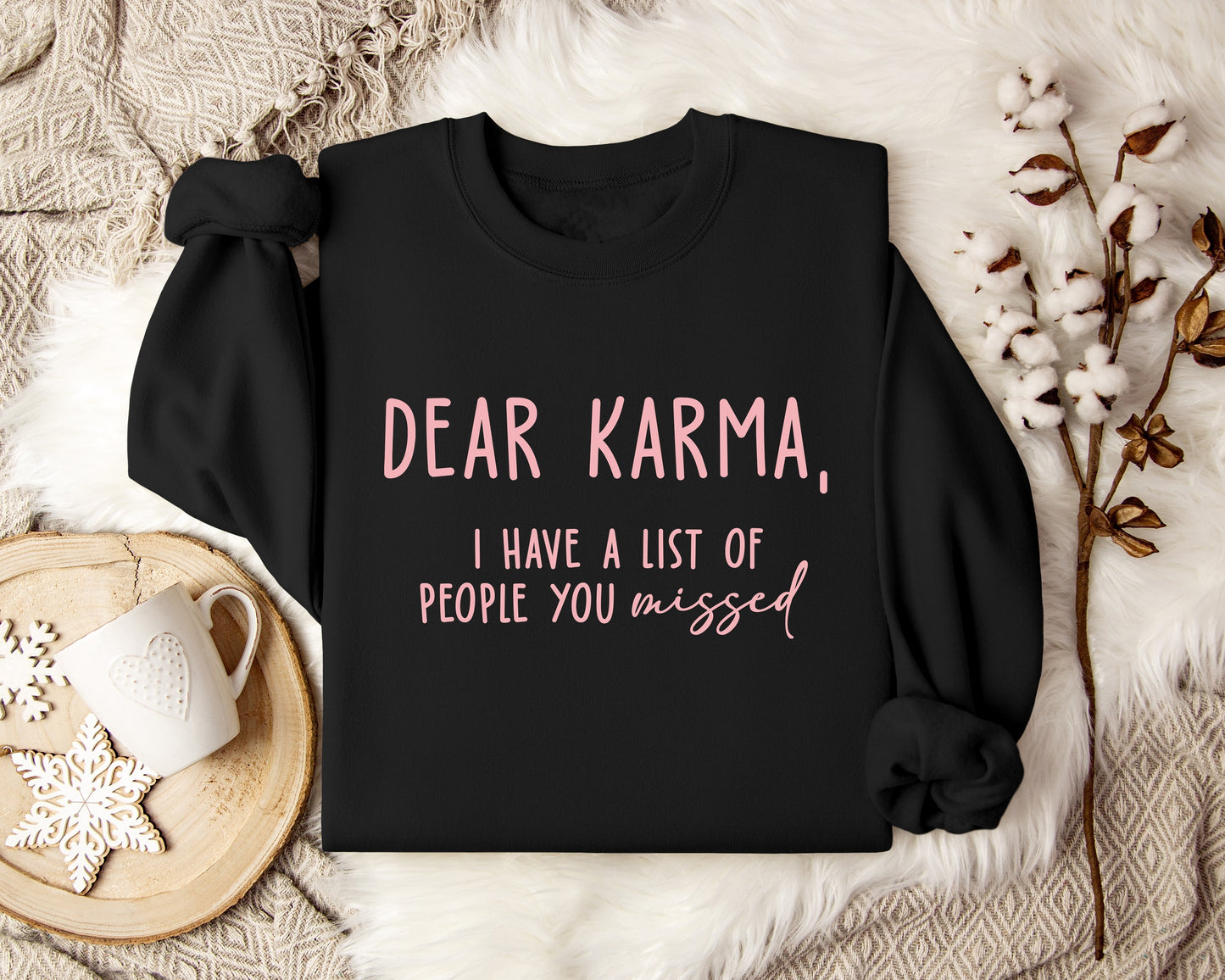 DAMEN UNISEX SWEATER KARMA