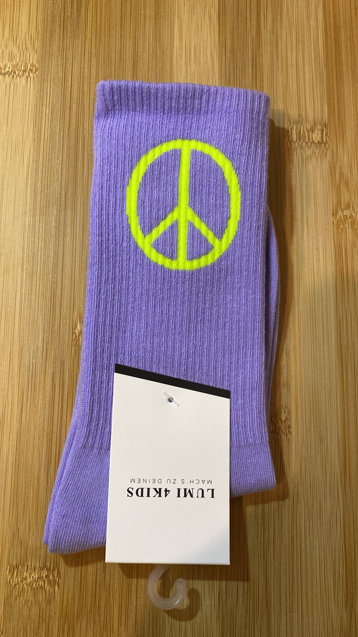 STATEMENT TENNIS SOCKEN LIMITED PEACE / NEON