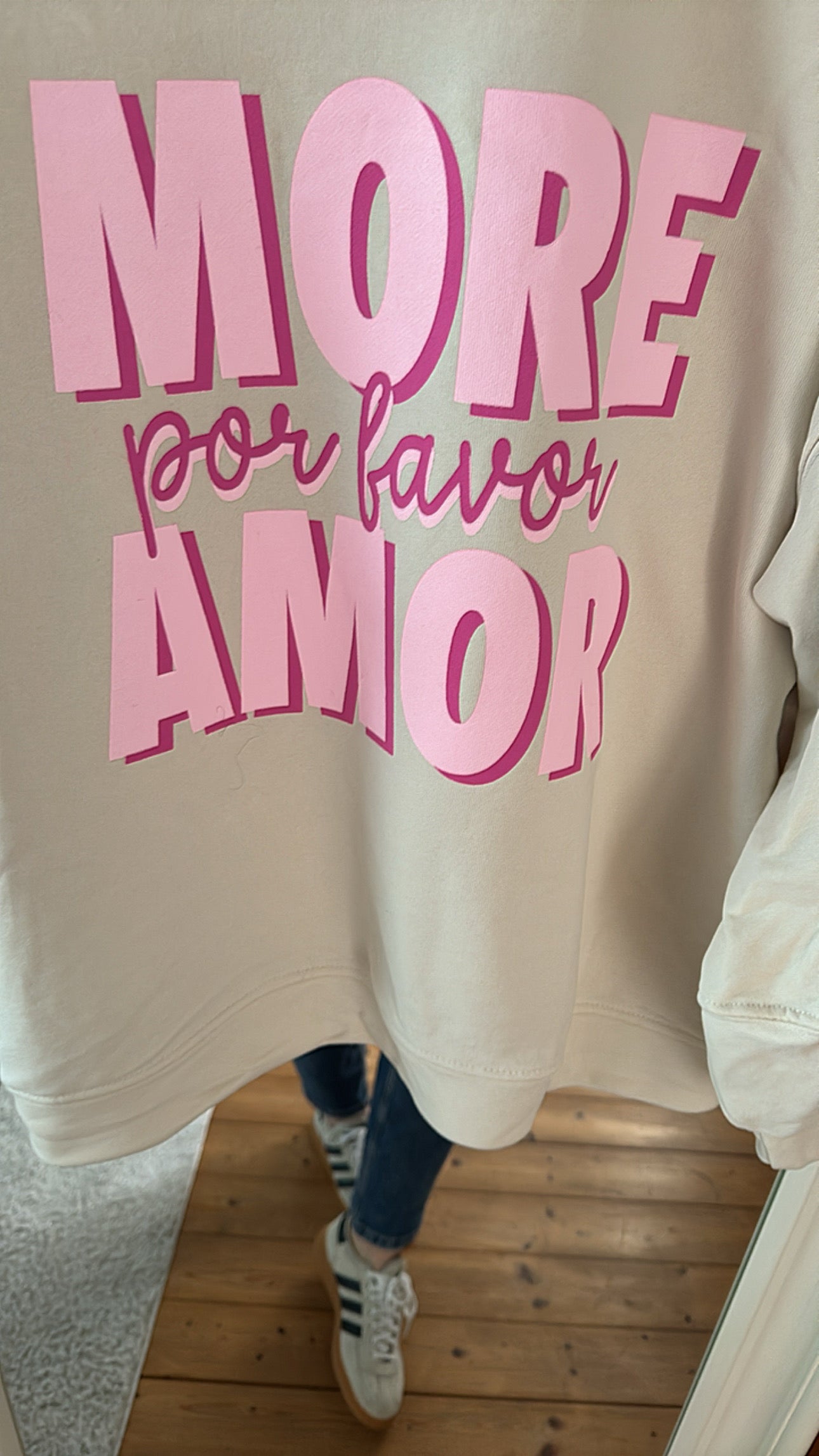 SWEATER MORE AMOR POR FAVOR