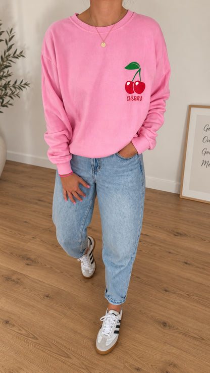 SWEATER Rückenprint Onesize Mystery