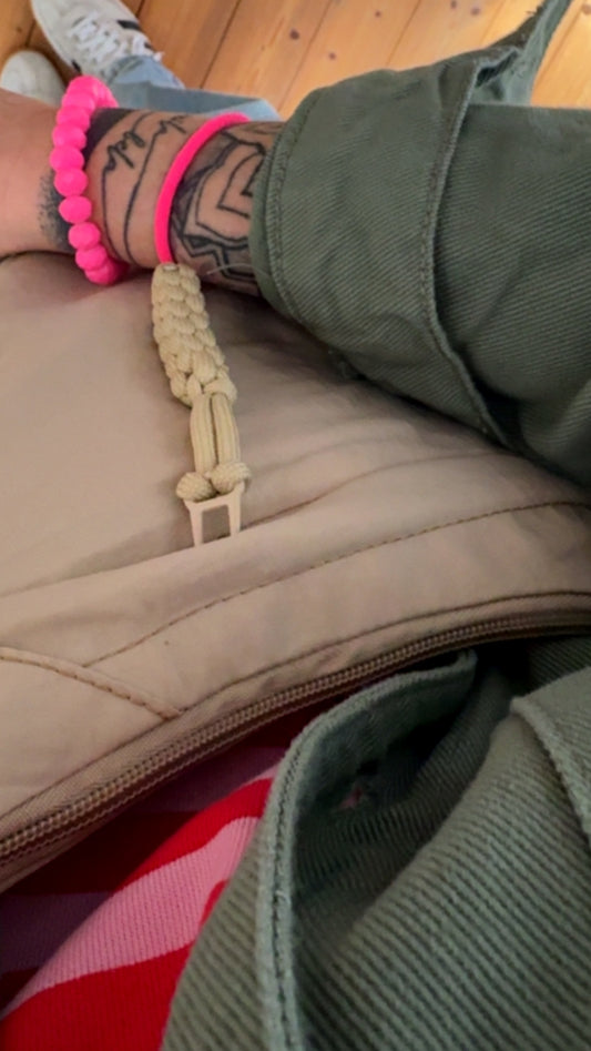Jacke Überhemd Denim Khaki