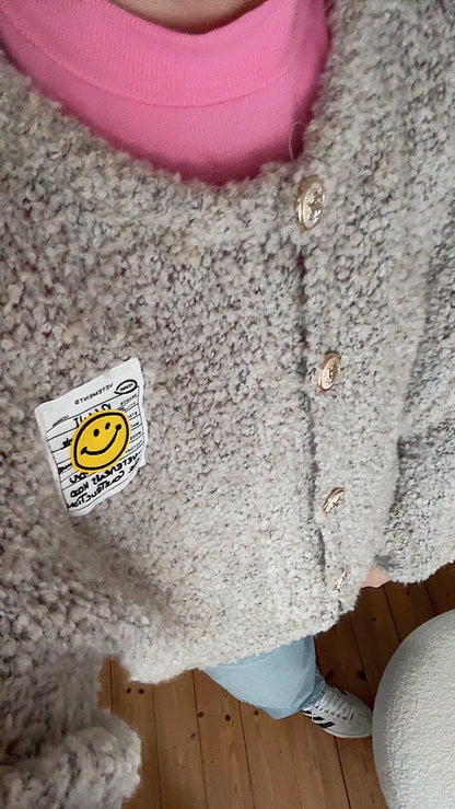 Cardigan Bouclé Onsesize SMILE