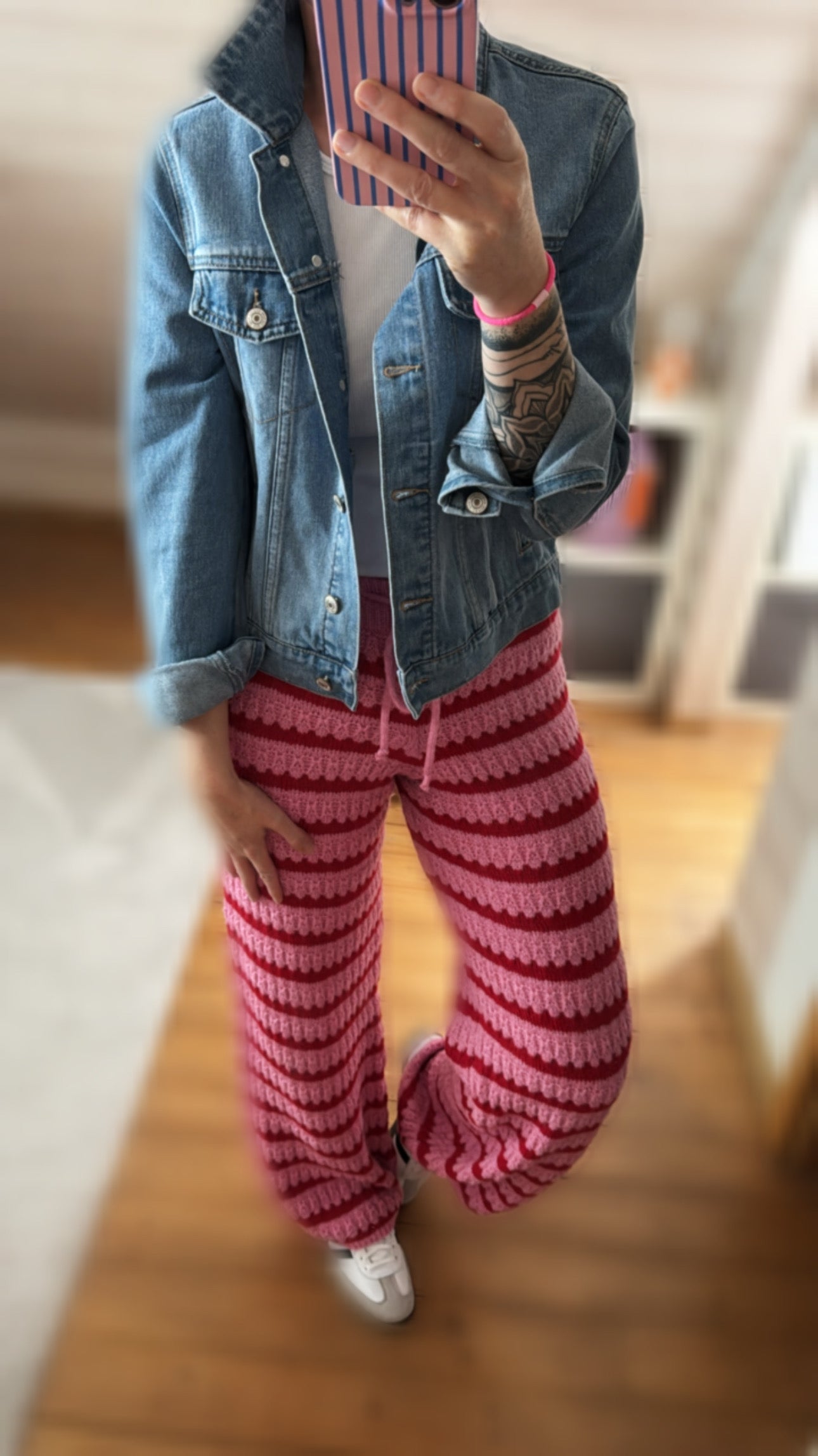 HOSE STRIPES STRICK