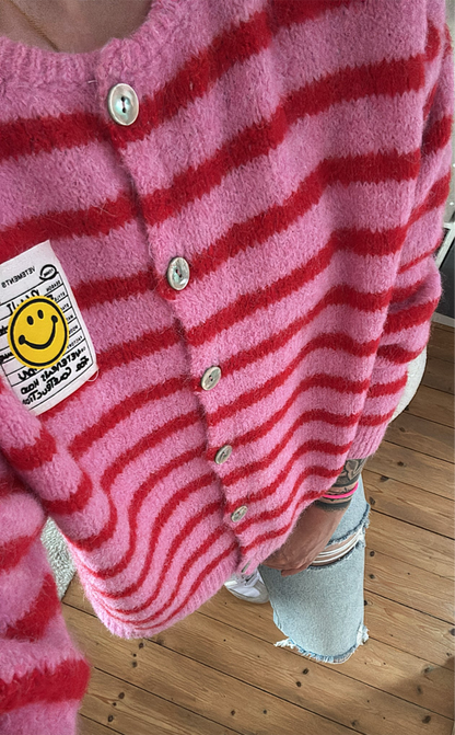 Cardigan COLOUR Block Onsesize