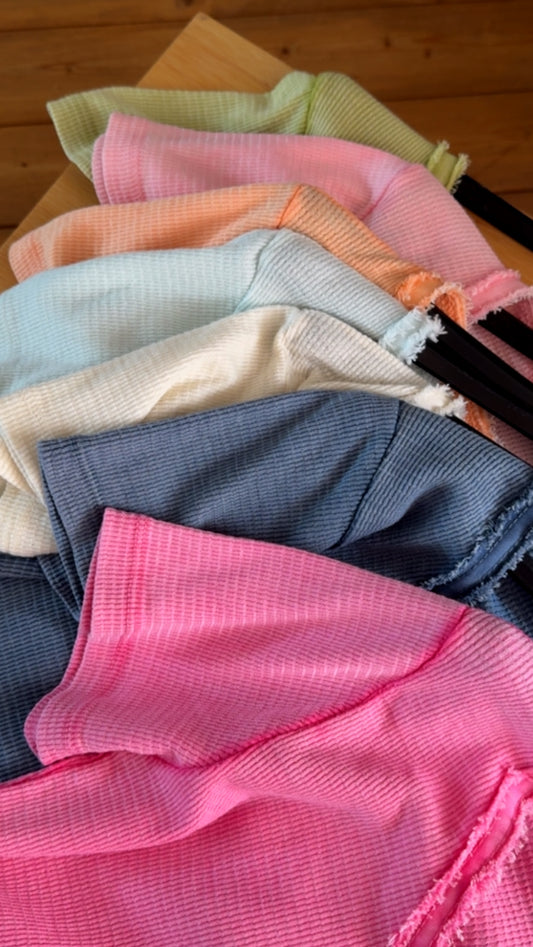 BASIC T-SHIRT USED 7 FARBEN