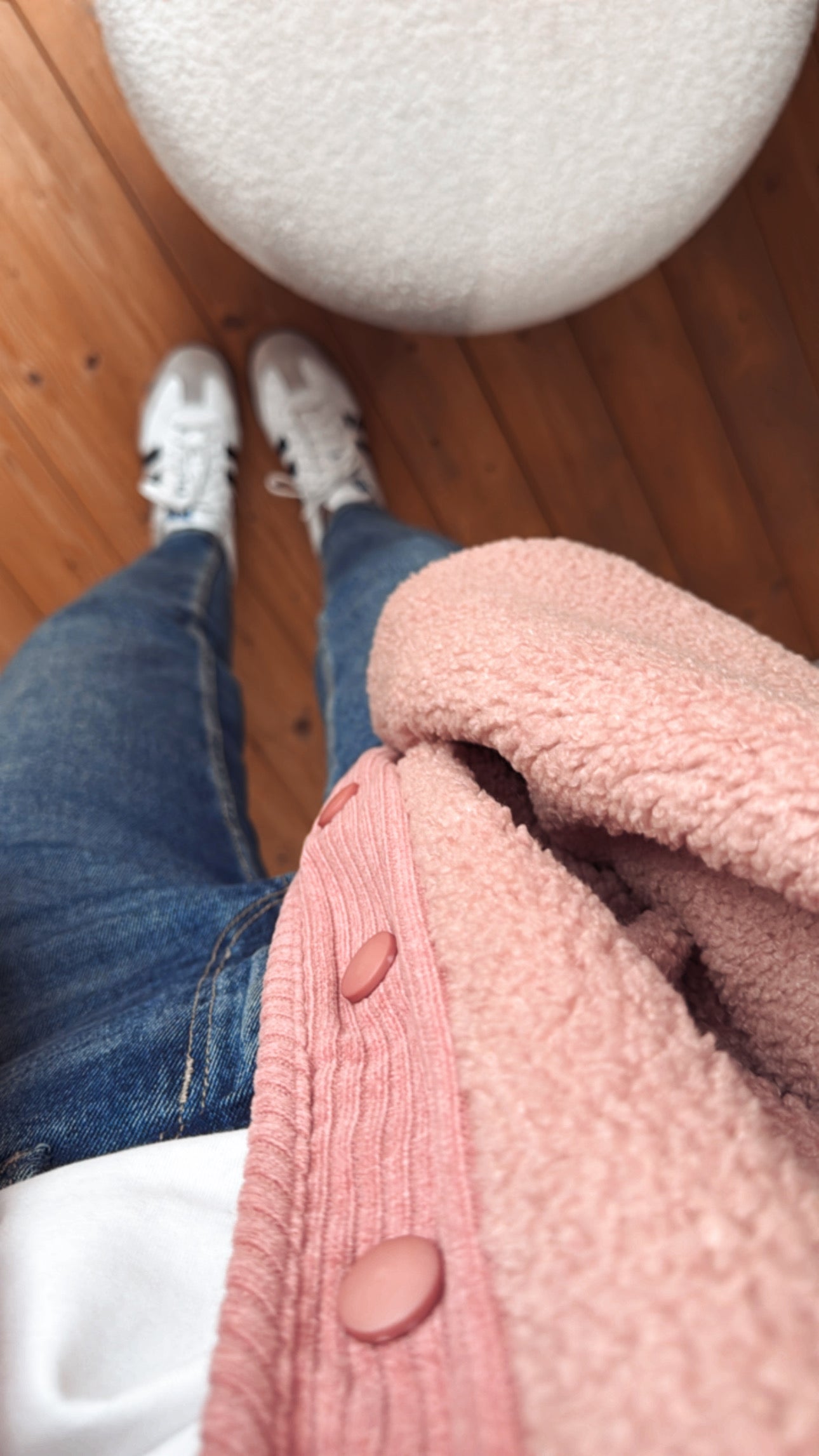 TEDDY Jacke KAPUZE Cord Einsatz