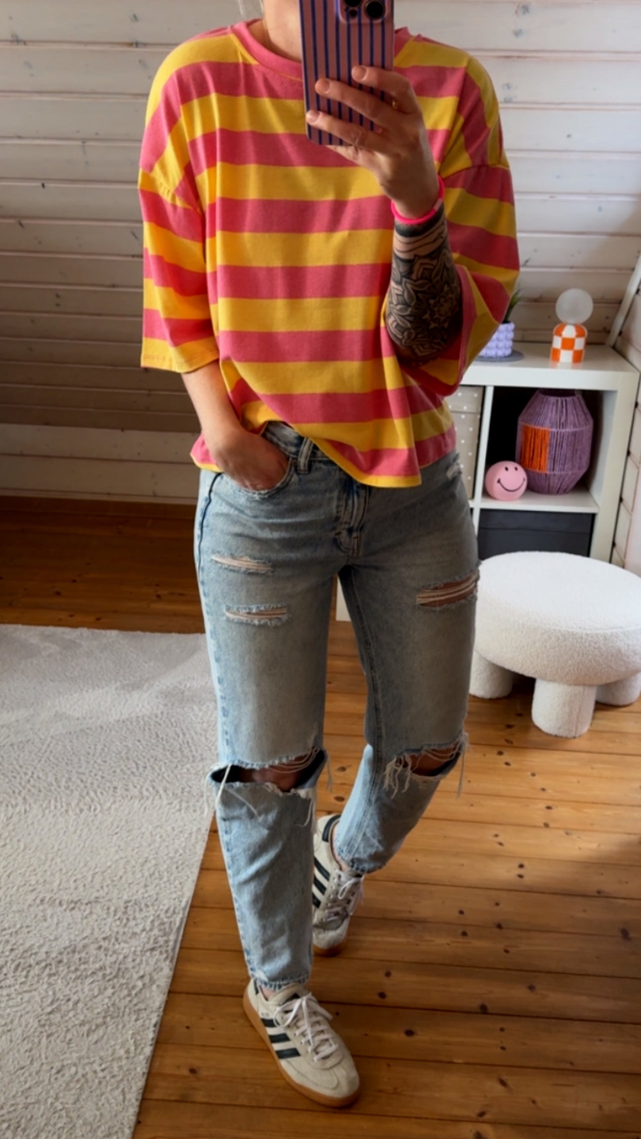 T-SHIRT BASIC STREIFEN