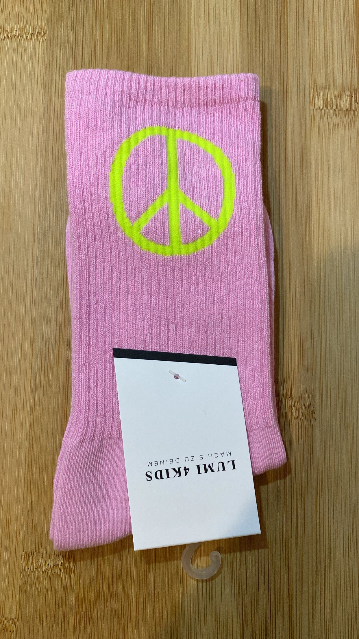 STATEMENT TENNIS SOCKEN LIMITED PEACE / NEON