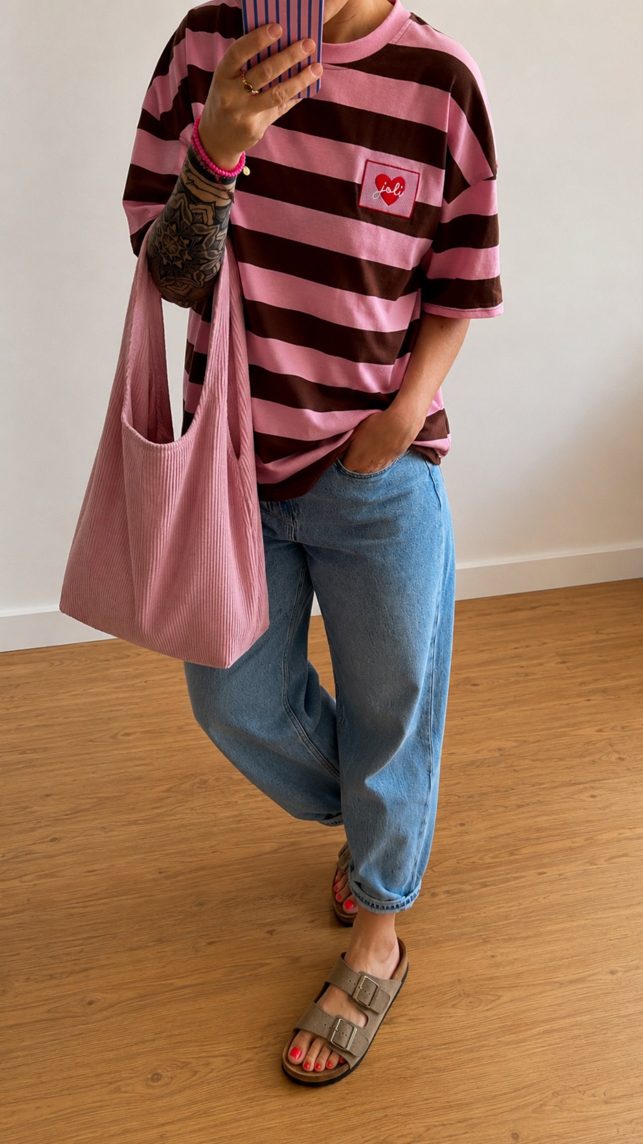 T-SHIRT BASIC STREIFEN Joli 🩷 Patch