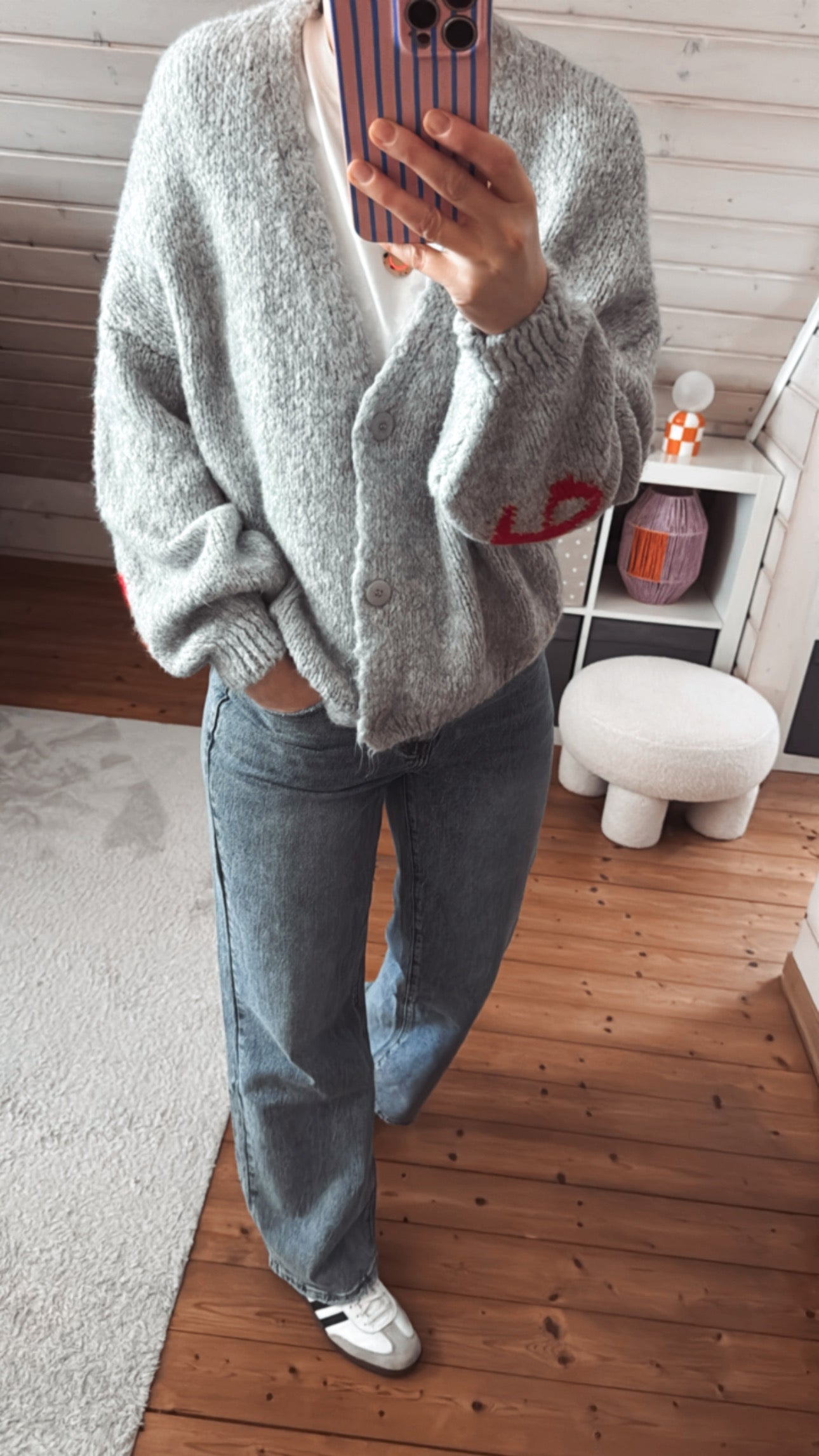 Strickjacke Cadigan Namaste