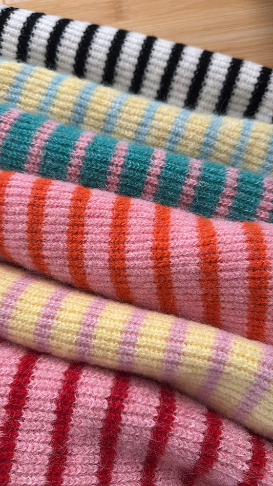 Strickjacke Weste Onezise STRIPES