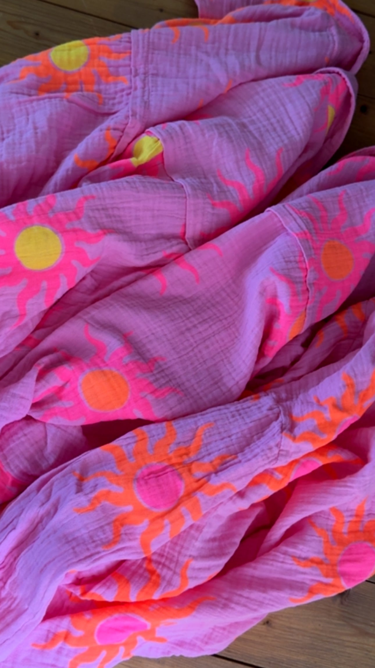 Musselin Bluse Onesize SUN %