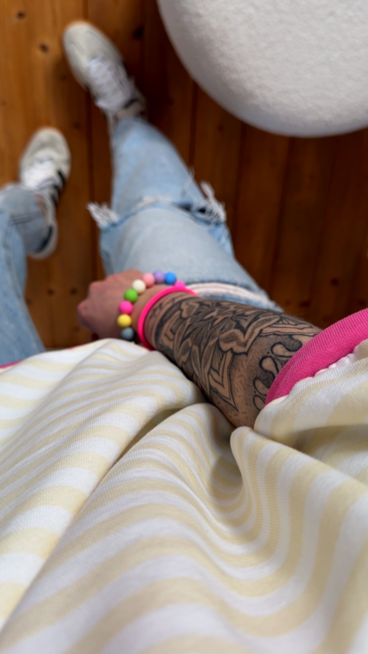 T-SHIRT FRENCH TERRY PREMIUM STREIFEN