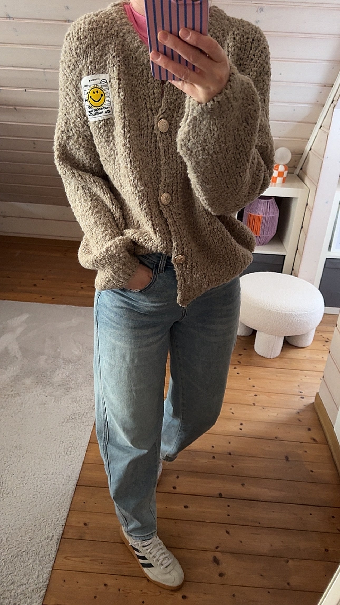 Cardigan Bouclé Onsesize SMILE