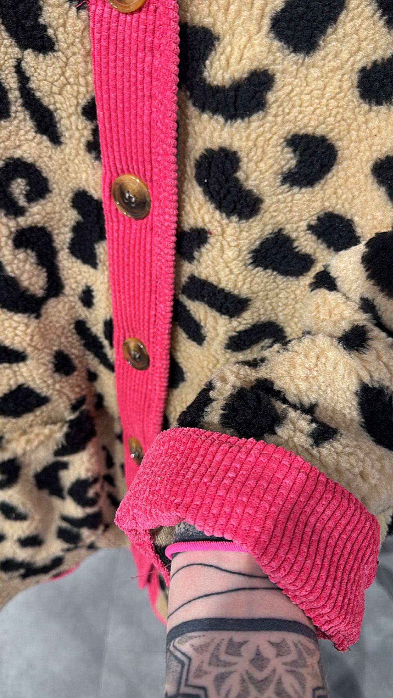 TEDDY Jacke Leo langarm