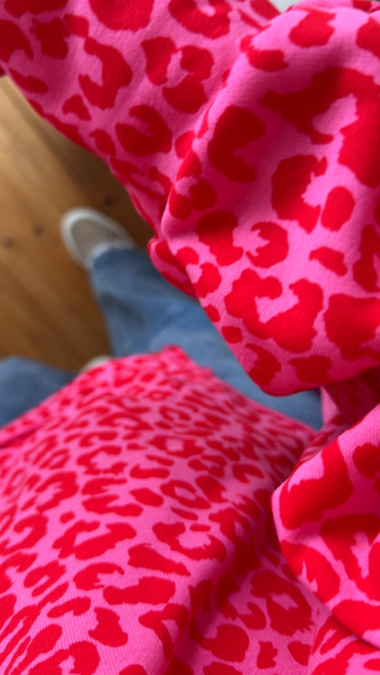 SWEATER OVERSIZE (Große Größen) LEO / 4 FARBEN