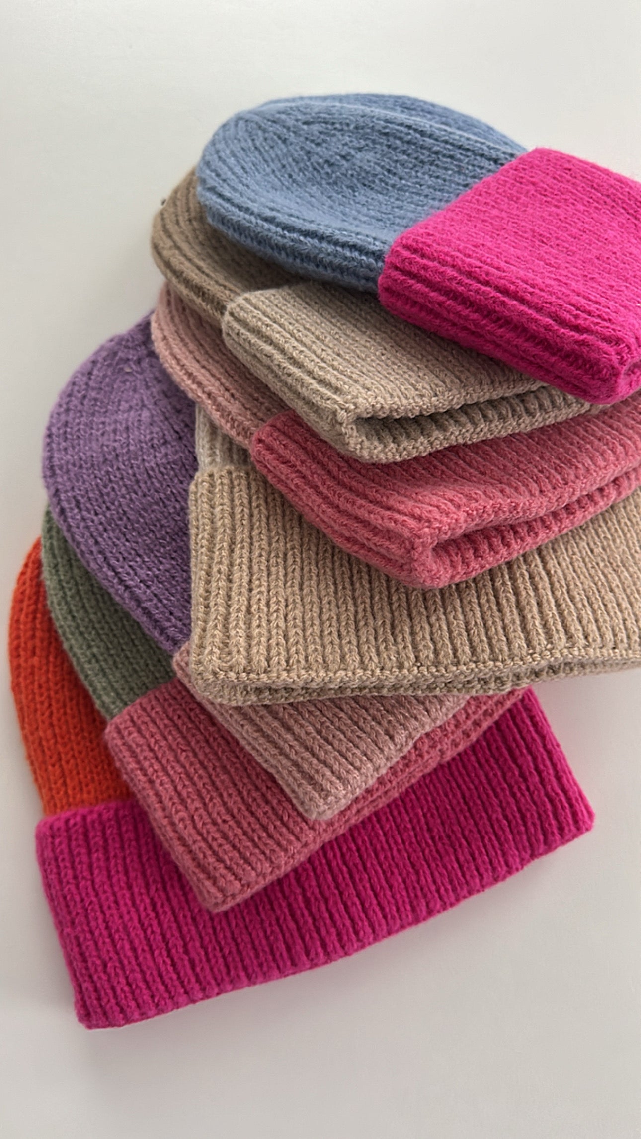 MÜTZE Colour Block DAMEN / BIG GIRL