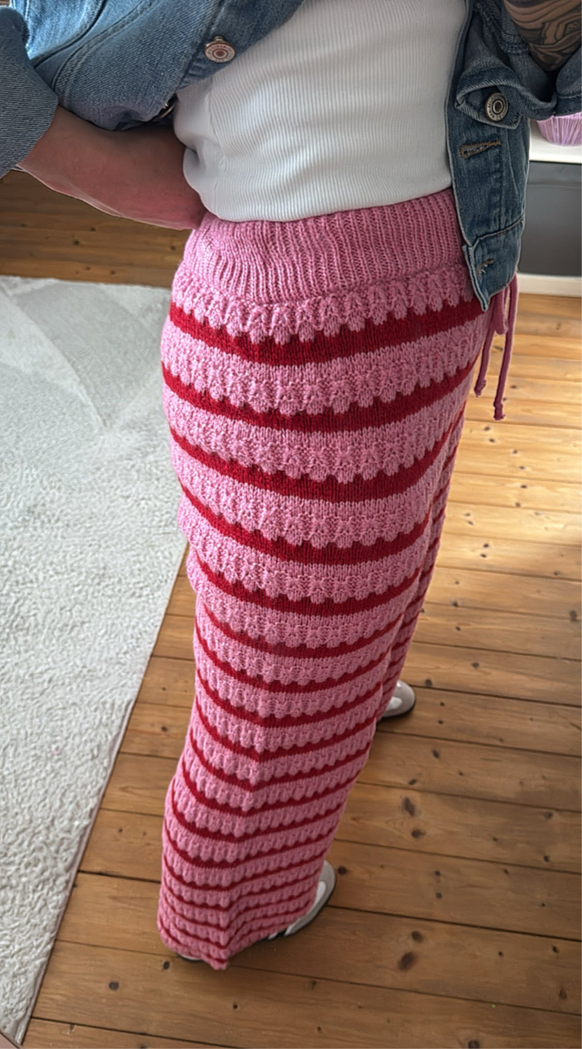 HOSE STRIPES STRICK