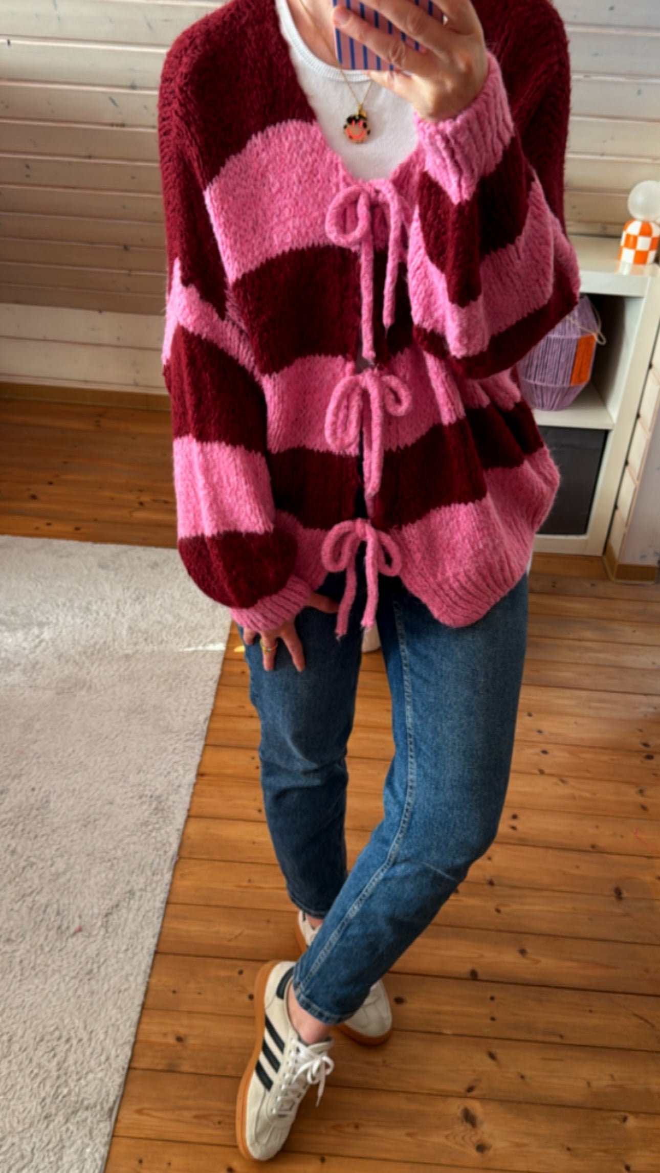Cardigan COLOUR Block Onsesize