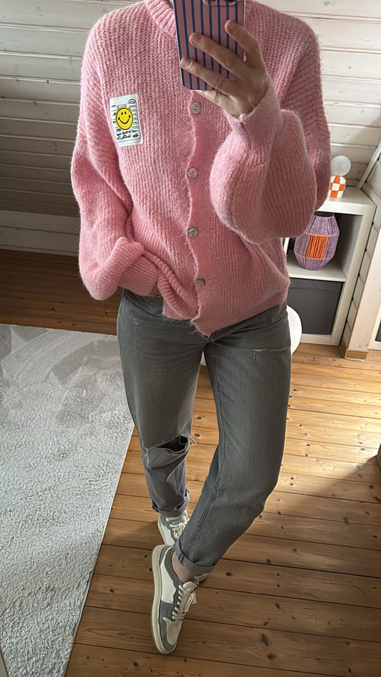Strickjacke Cardigan Smile Onsesize