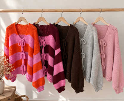 Cardigan COLOUR Block Onsesize