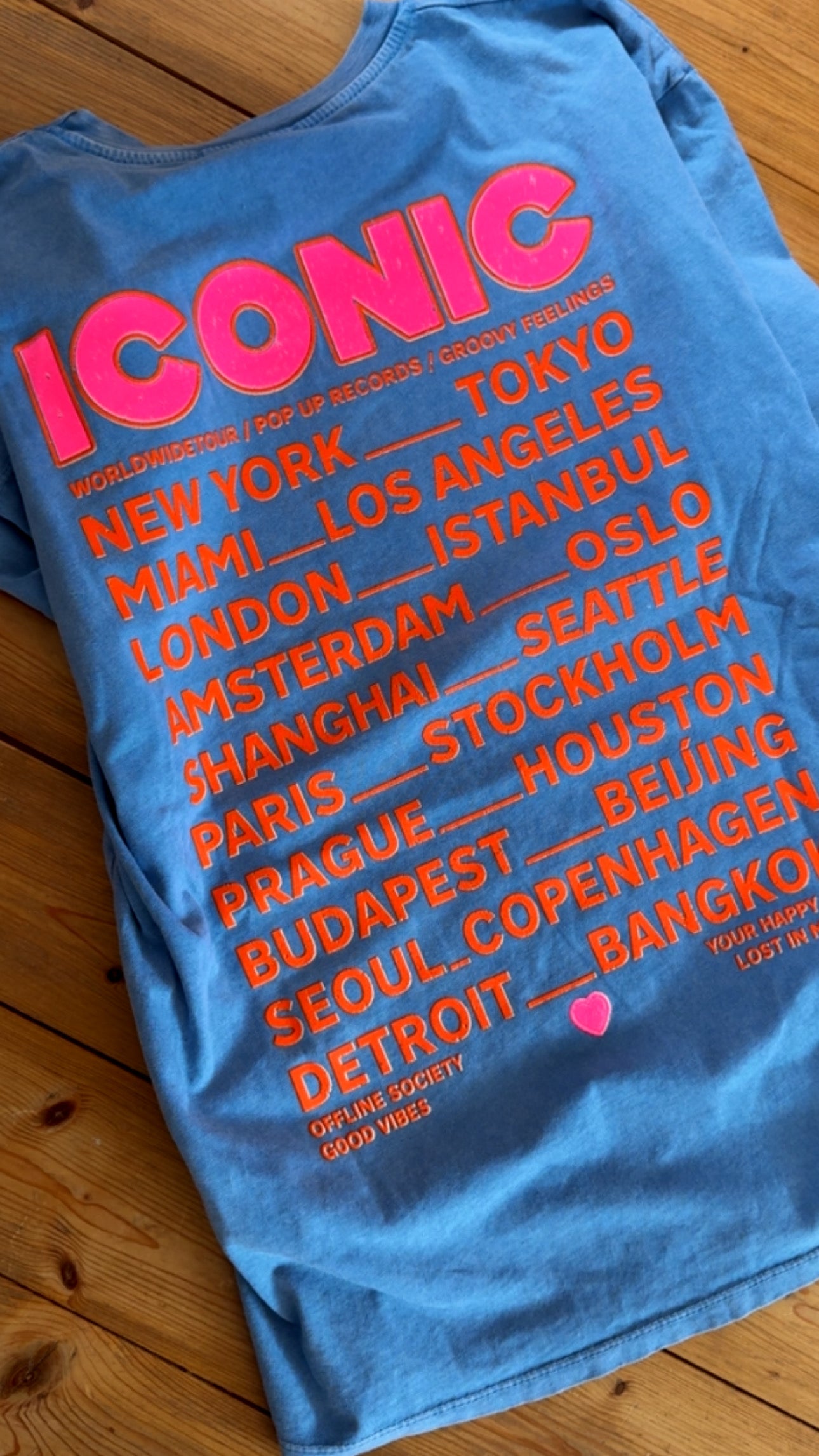 T-SHIRT ICONIC PREMIUM + RÜCKENPRINT