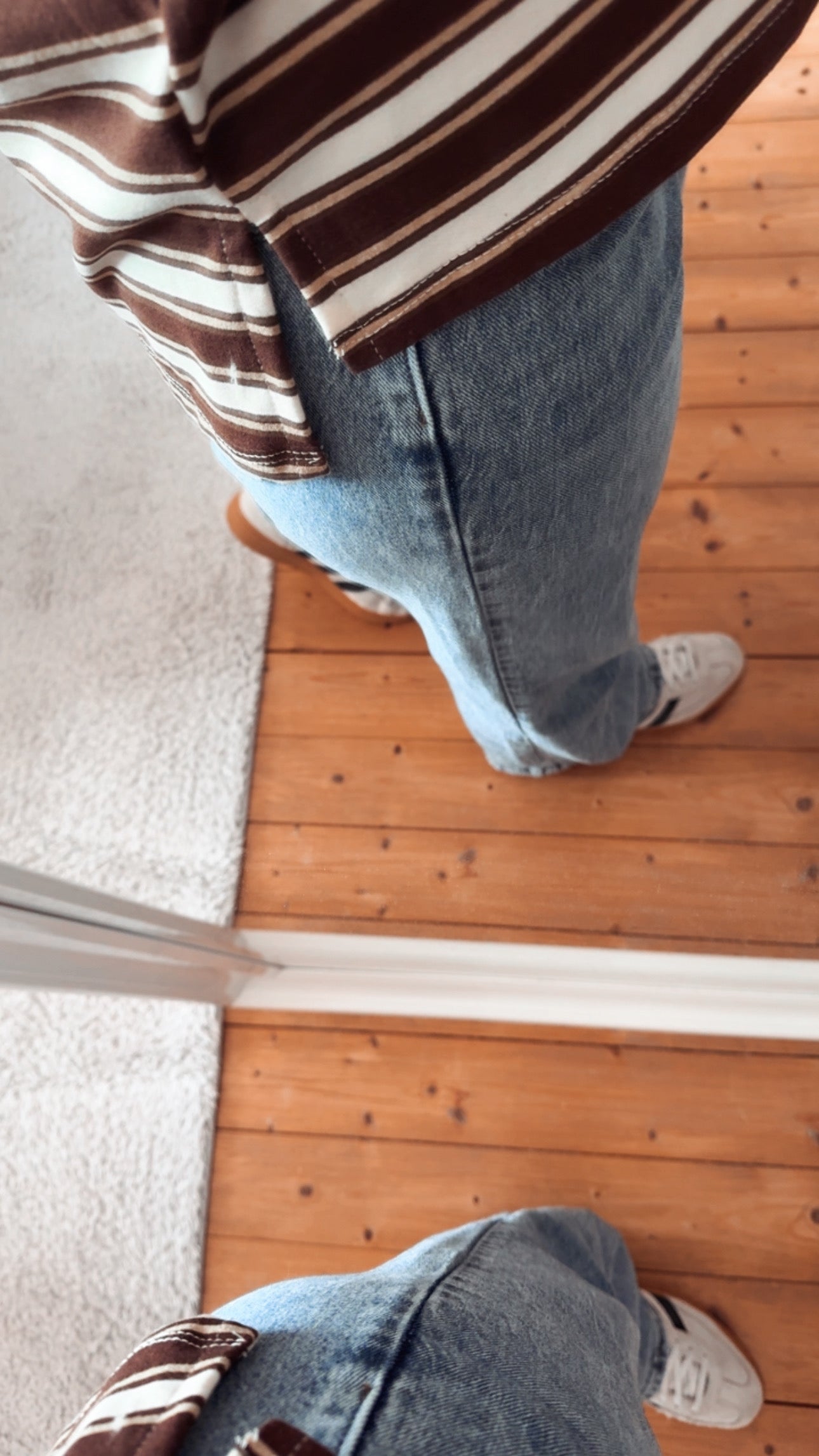 Streifen LONGSHIRT / SWEATER leicht